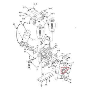 パナソニック(Panasonic) CO2/MAG溶接機用駆動ギヤ(組) MDR00032｜santec1949