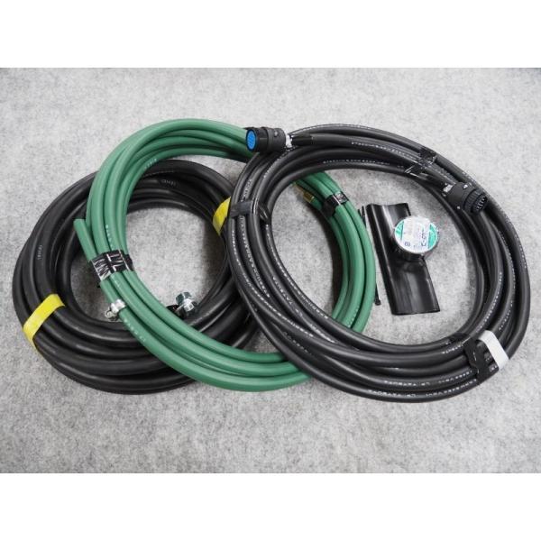 【500A/15m】フルデジタルCO2溶接機用 延長ケーブル3本セット (電源-送給装置間) ECG...
