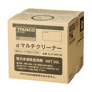 TRUSCO αマルチクリーナー 20L  ALP-MPCB 003-7753 [90037753]｜santec1949