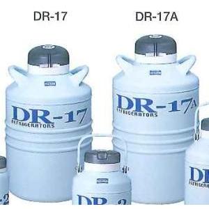 小型液体窒素凍結保存容器 汎用タイプ DR-17A ストロー型 / B0DR17AS0｜santec1949