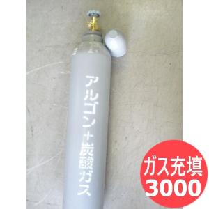 アルゴン・炭酸混合ガス 充填 / 3.0m3(3000リッター)｜santec1949