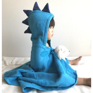 フード付バスタオル コバルトブルー SOF ソ...の詳細画像4