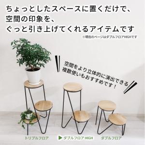 フラワースタンド ダブルフロア HIGH アイ...の詳細画像3