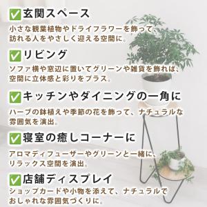 フラワースタンド ダブルフロア HIGH アイ...の詳細画像4