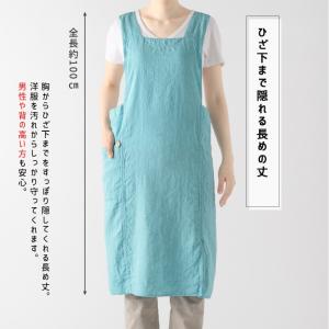 Anita アニタ エプロン セレステ 水色 ...の詳細画像4