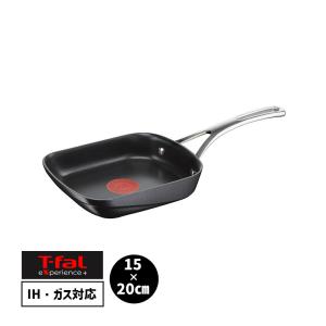 ティファール エクスペリエンス+ エッグロースター 15x20cm ブラック experince+ E22818 T-fal (ティファール)
