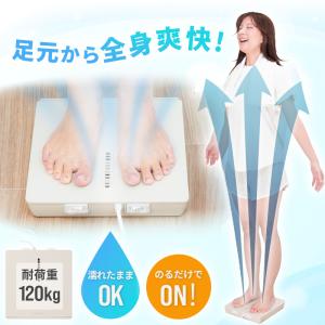 お風呂あがり全身爽快乗れる扇風機 のれせん2 濡れたままOKのるだけで