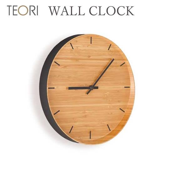 正規取扱店 TEORI テオリ WALL CLOCK ウォールクロック インテリア リビング おしゃ...