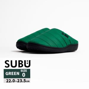 GREEN 0 22.0-23.5cm グリーン 冬のサンダル 外履き 正規品 秋冬 あったかい SB-161 SUBU(スブ)｜santecdirect