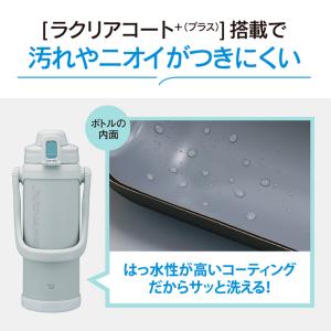 水筒 2.06L グレー ステンレスクールボト...の詳細画像3