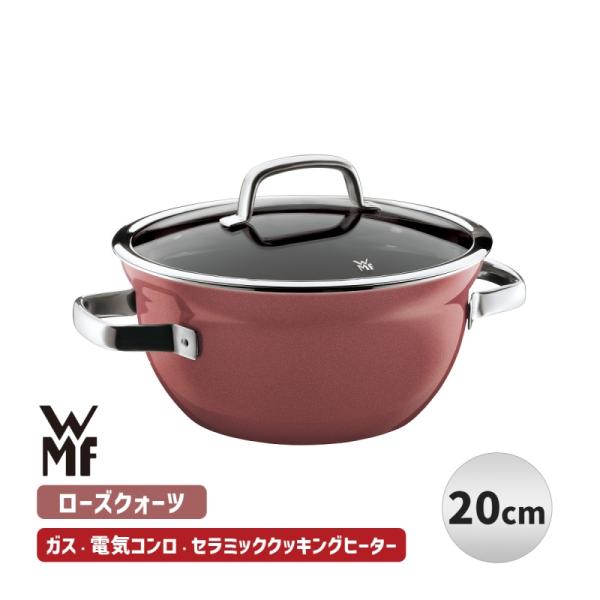 フュージョンテック ミネラル ライスポット 20cm RQ ローズクォーツ 両手鍋 炊飯 無水調理 ...