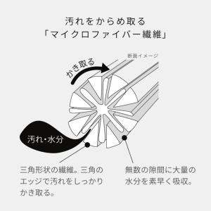 掃除の達人 ガラス・鏡ピカッとクロス グレー ...の詳細画像3