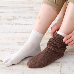 シルク 足袋ソックス （絹靴下 かかと有り）