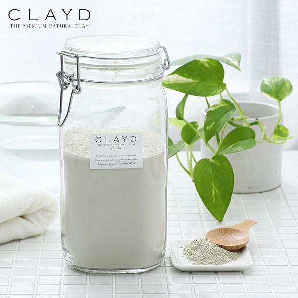 クレイド CLAYD キャニスターセット 1kg CANISTER SET クレイ 入浴剤 バスクレ...