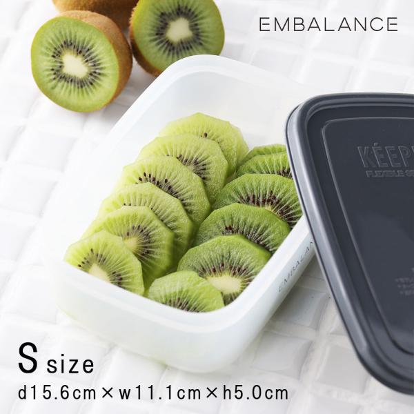 保存容器 エンバランス レクタングルコンテナ S 590ml 食品保存 生鮮食品 保存 鮮度キープ