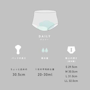 吸水ショーツ シームレス レディース ジュニア...の詳細画像4