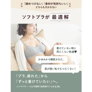 ブラジャー ノンワイヤー オーガニックコットン...の詳細画像5