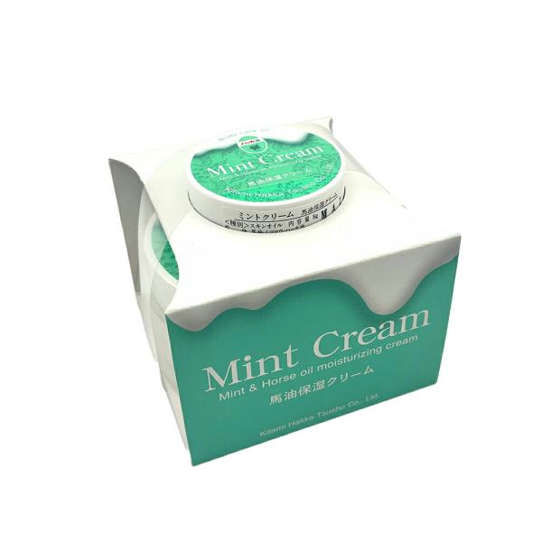 北見ハッカ ミントクリーム 徳用 80g＋8g はっか 薄荷 ミント 保湿クリーム スキンケア 化粧...