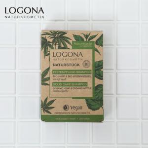 ロゴナ ソリッド シャンプー ヘンプ＆ネトル／ヘンプ＆エルダーフラワー 60g   固形シャンプー