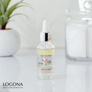 LOGONA ロゴナ モイスチャーリフトセラム ローズ 30ml オイル美容液 乾燥肌 バラ 年齢肌 オーガニックローズ ヒアルロン酸｜santelabo