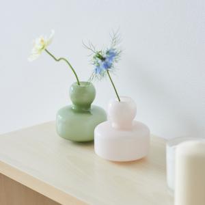 正規品 マリメッコ フラワーベース オリーブ ...の詳細画像1