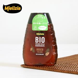 Mielizia ミエリツィア イタリア産森の有機ハチミツ スクイーザーボトル 250g オーガニックハチミツ 甘露蜜 オーガニック｜santelabo