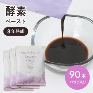 マクロビオティック ビューティーペースト パウチ 90本 美人研究所 植物発酵原液 オーガニック 発酵食品 野菜 果物 酵素ペースト 酢酸