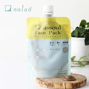 ナイアード ガスール フェイスパック 170g クレイ 毛穴 くすみ シミ ペースト 保湿 クレイパック ミネラル モロッコ naiad