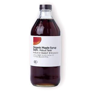 ナチュラルキッチン オーガニック メープルシロップ ダーク ロバストテイスト 475ml 627g ホットケーキシロップ オーガニック食品 調味料 有機JAS