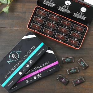 NOX ORGANICS  LOVE EDITIONS 12粒入り   チョコ ヴィーガン オリジナル クランベリー アーモンド＆チアシード ノックス