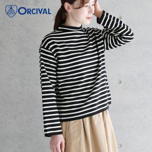 SALE 30%OFF オーシバル オーチバル ORCIVAL ボーダーニット ボトルネックプルオーバー OR-D0032CRA レディース 2023AW｜santelabo