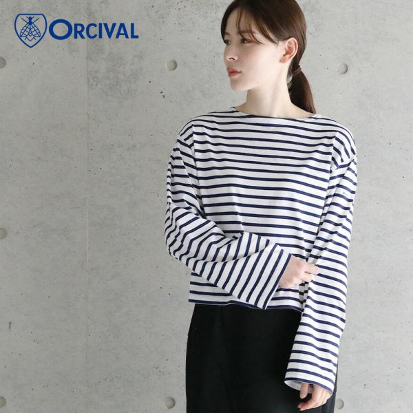 SALE 30%OFF カットソー レディース 長袖 40/2 JERSEY ボートネック クロップ...