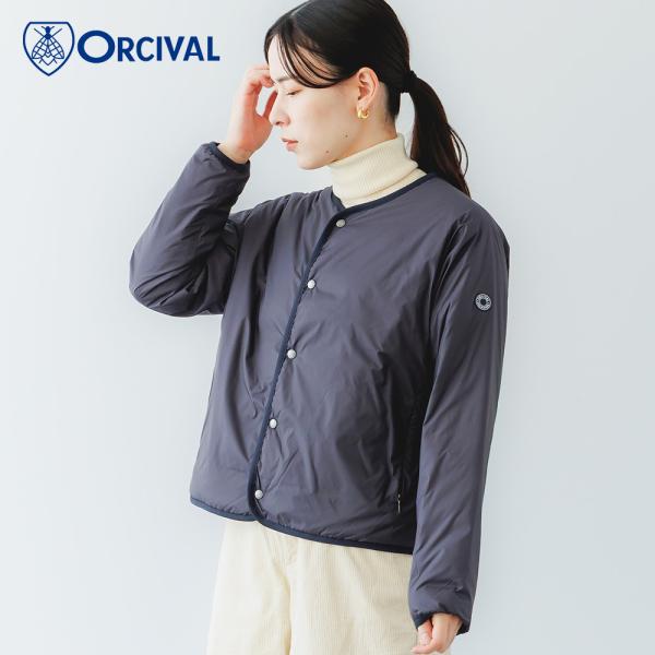 SALE 15％OFF オーシバル オーチバル ORCIVAL ラウンドネックライトダウン OR-A...