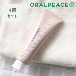 4個セット オーラルピース for PET 歯磨き&amp;口腔ケアジェル 80g ORALPEACE ペット用 犬 猫 歯磨き粉 予防 洗浄