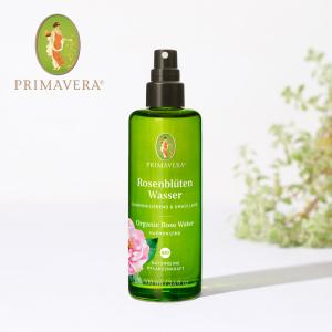 PRIMAVERAローズウォーター bio 100ml   フローラルウォーター 化粧水 ローズ ダマスクローズ 保湿  芳香蒸留水 ヴィーガン NATRUE