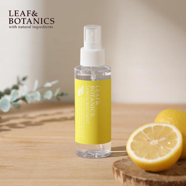 春夏限定 LEAF＆BOTANICS リーフ＆ボタニクス  ボディミスト レモン 100ml ハッカ...