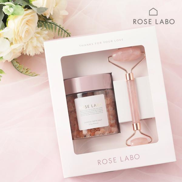 24ROSE ローズリラックス＆ビューティーセット バラの香り バスソルト 入浴剤 バスグッズ ロー...