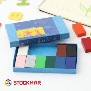 シュトックマー STOCKMAR みつろうブロッククレヨン 12色紙箱 蜜蝋 クレヨン ギフト プレゼント 誕生日 出産祝 安全 シュタイナー教育 ゲーテ 色彩論｜サンテラボ(年中無休で発送)