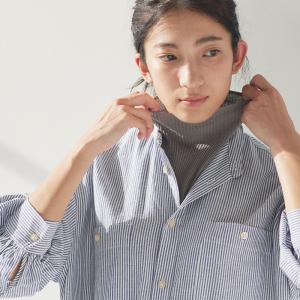 ヒンナ コットンリネンの重ね着ボトルネック U...の詳細画像2