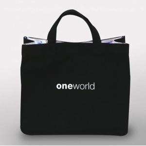 one world ワンワールド エコバッグ・ネックストラップ・タンブラー W one world ワンワールド エコバッグ・ネックストラップ