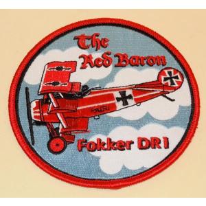 Fokker DR1 The Red Baron　ワッペン　　｜santex333