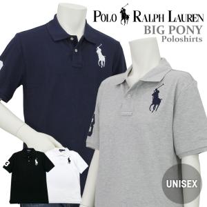 ポロラルフローレン POLO RALPH LAUREN ポロシャツ 半袖 ボーイズライン BOY'S ビッグポニー 鹿の子 メンズ レディース ユニセックス キッズ 323670257