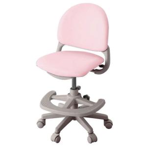 コイズミ ベストフィットチェア 回転学習デスクチェア 合成皮革張り BestFit Chair ライトピンク色 CDY-661｜sanukiya