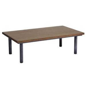 こたつテーブル 120幅長方形 BB120 天然杢ゼブラウッド突板 コタツ 国産品｜sanukiya