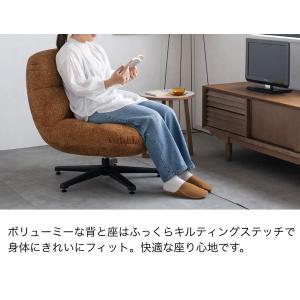 パーソナルチェアー 布張りハイバックチェア/リ...の詳細画像1
