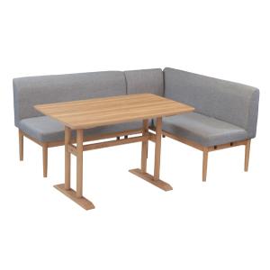 ダイニングコタツ ハイタイプ高脚こたつ 120センチ幅 長方形+ソファ2タイプの3点セット WENDY