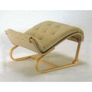 ハイバックチェア ハイバック安楽椅子用オットマン ブルーノ・マットソン 天童木工 M-0563WB-ST 畳の上でもくつろげます｜sanukiya