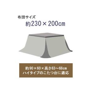 あすつく対応 ハイタイプ/ダイニングこたつ布団...の詳細画像4