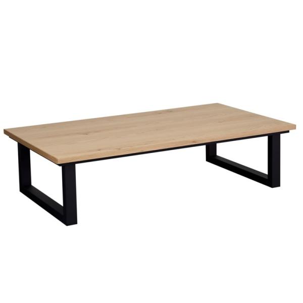 こたつテーブル 120幅長方形 サイ（SAI） オーク120 天然杢オーク 国産品 コタツ