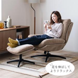 ふかふか布張りハイバックチェア/パーソナルチェ...の詳細画像4